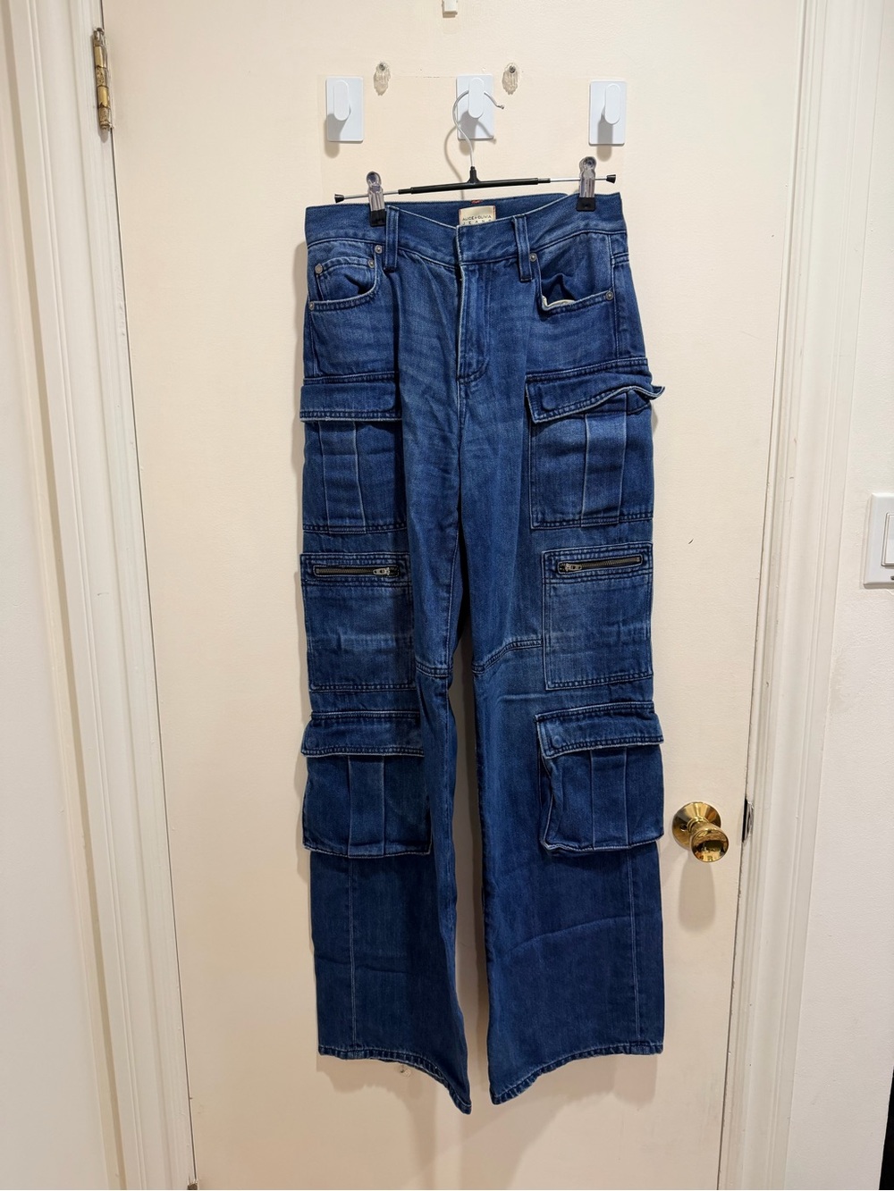 Alice & Olivia Cargo Jeans